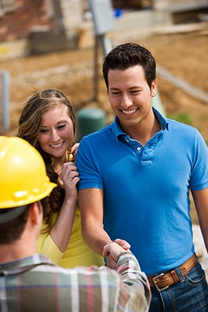 Homeowner Meeting with Contractor